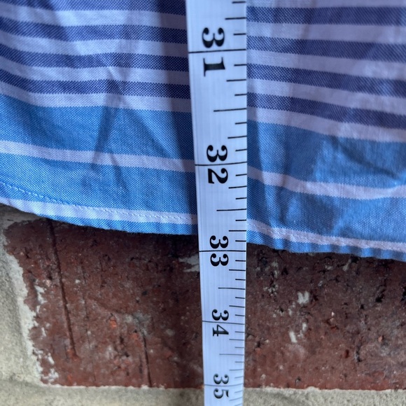 Vineyard Vines Men’s Oceaneer Striped Tucker Shirt Size Medium - Picture 7 of 8